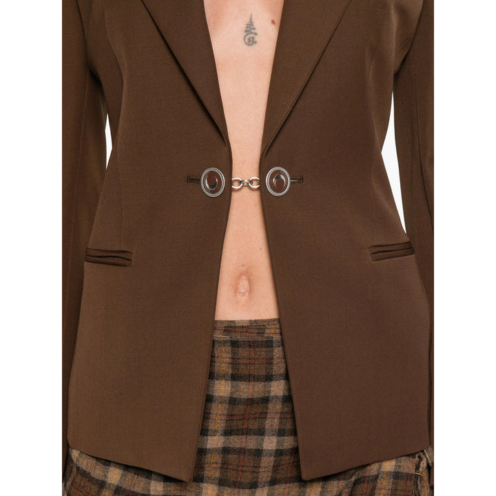 Marine Serre Giacche - Marrone | cf496c4e06a3a8d08d4474f5cd2ca7d381ed1260