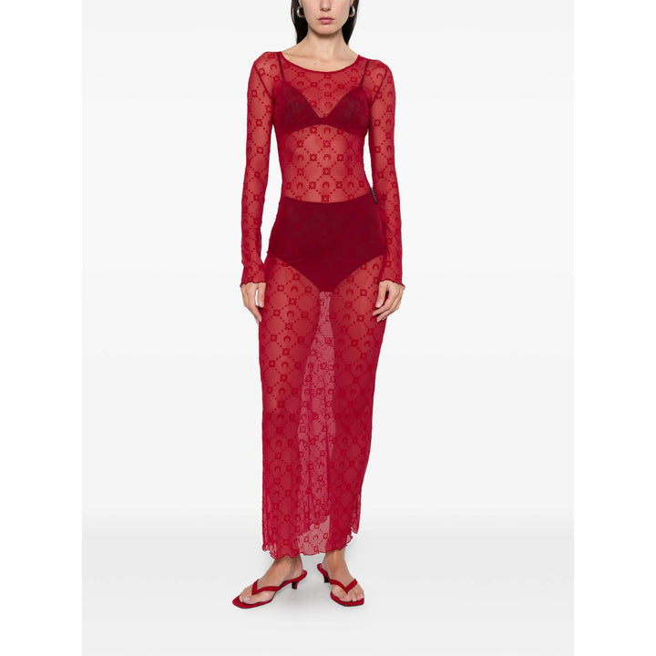 Marine Serre Abiti - Rosso | 1f909452c650365244903284bc289351140e46a2