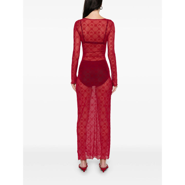 Marine Serre Abiti - Rosso | 0b890ac945a6f3a8eb64acdb19570f3a888f7528