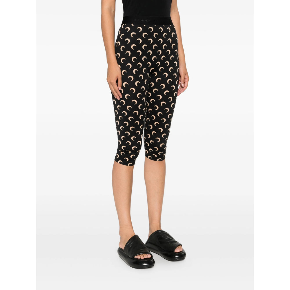 Marine Serre Pantaloni - Nero, Neutro | 1c983000feff66374b4e6d275ead2078cc13a417