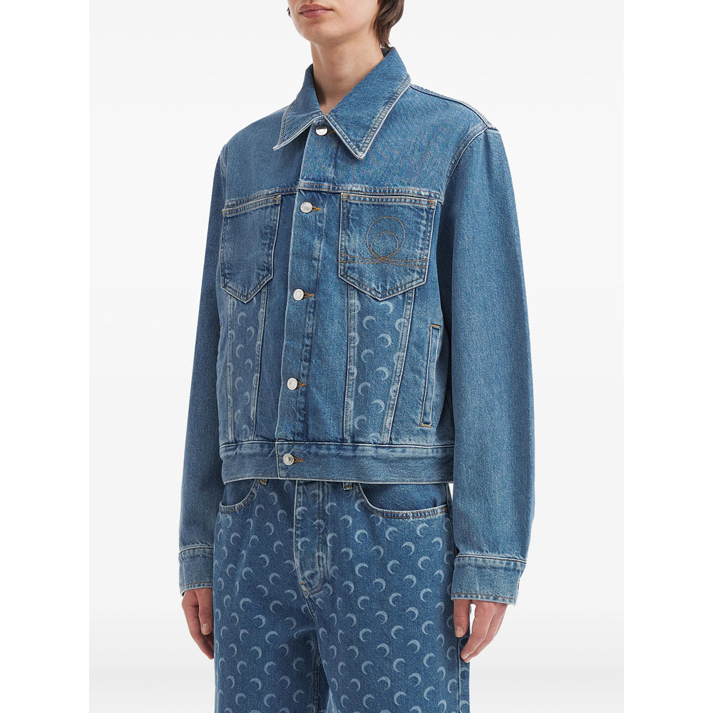 Marine Serre Outerwears - Blu | f0aeb882d5a656d5cc7953b270e4b454226c49b9