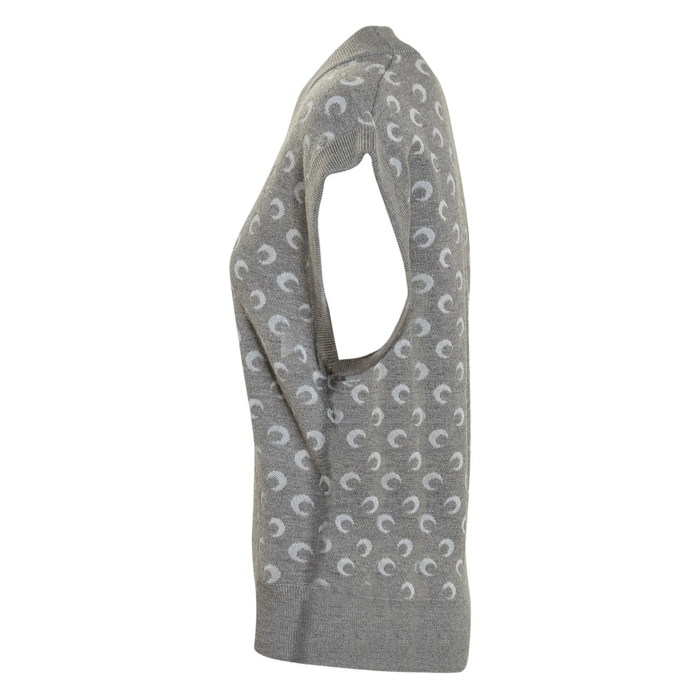 Marine Serre Maglioni - Grigio | 8264855674fb4dc0a5e45eb26890b86345524c98