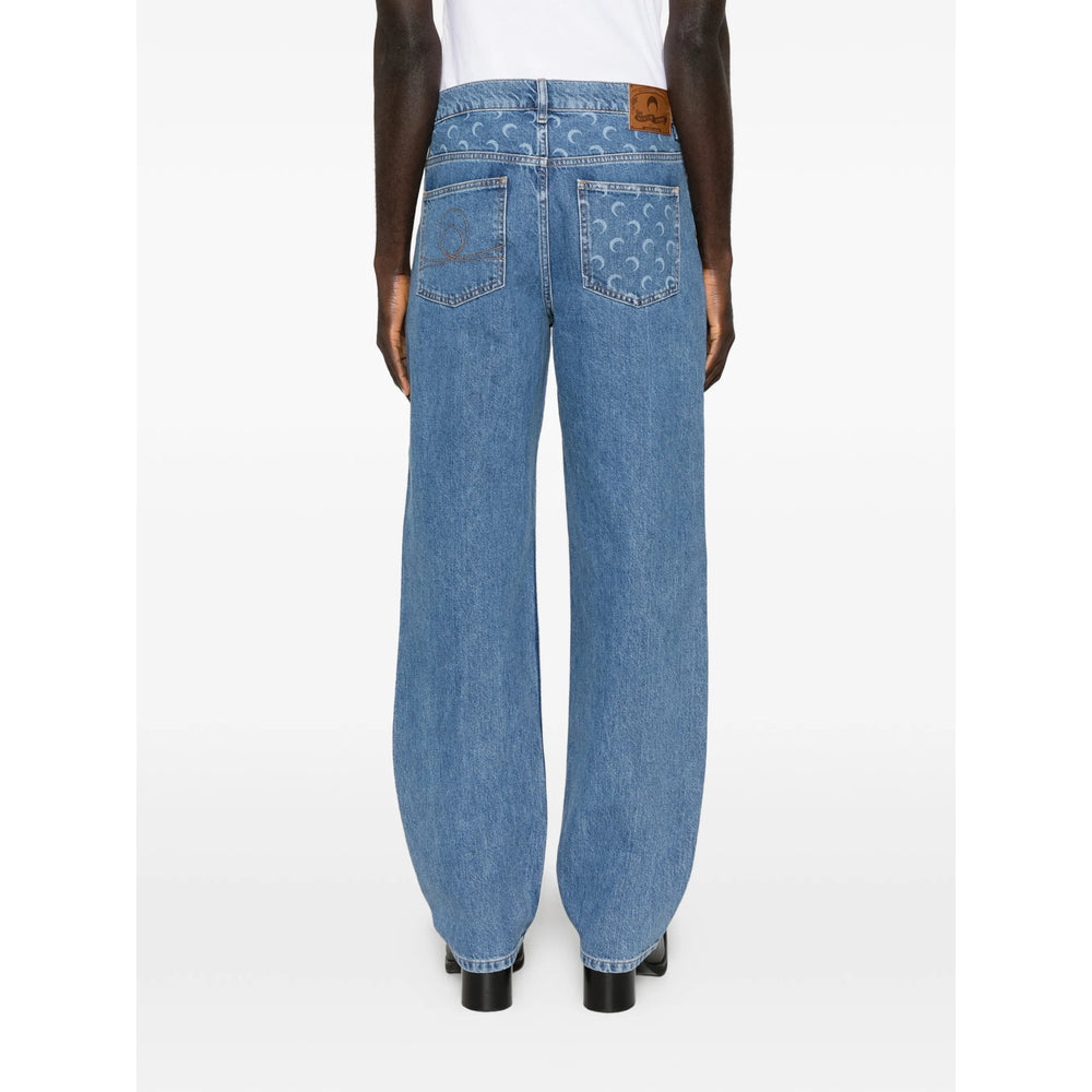 Marine Serre Jeans - Blu | ba15762f49b1b8fea40902d91dc276925b3bca34