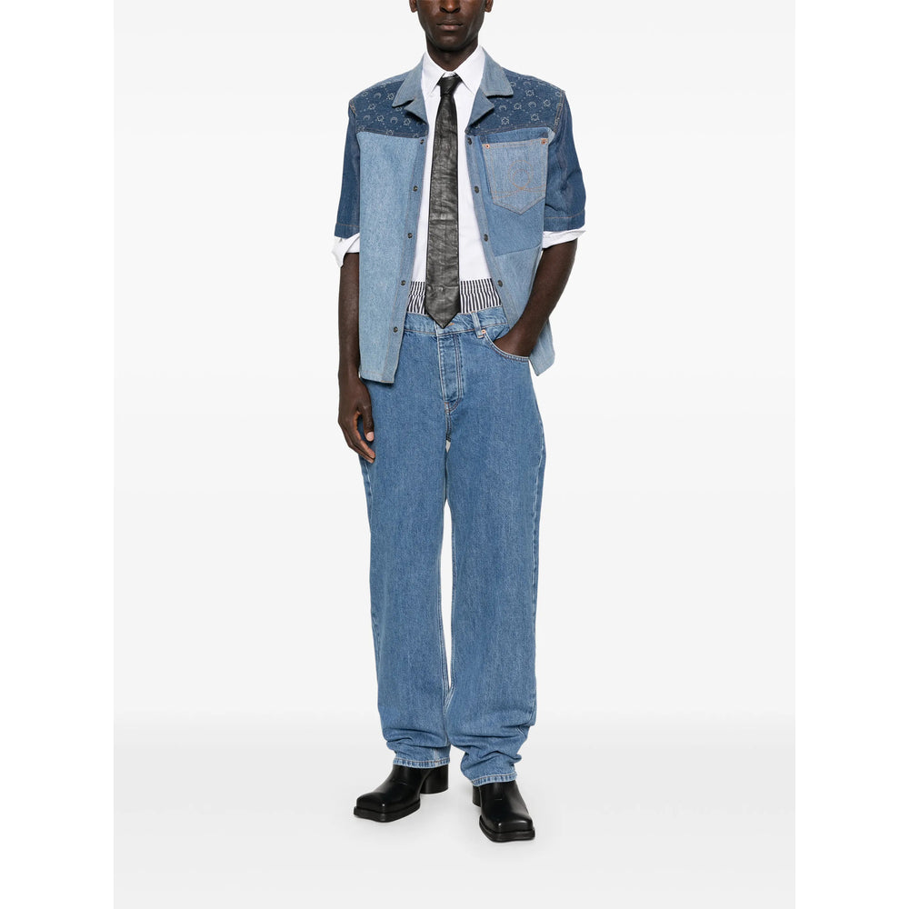 Marine Serre Jeans - Blu | 7fdc7e88d131c13f1575e3cca527f7754278a96c