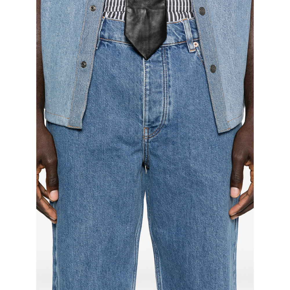 Marine Serre Jeans - Blu | c554be77311810e4eef089cf5582f9274e68a0ba