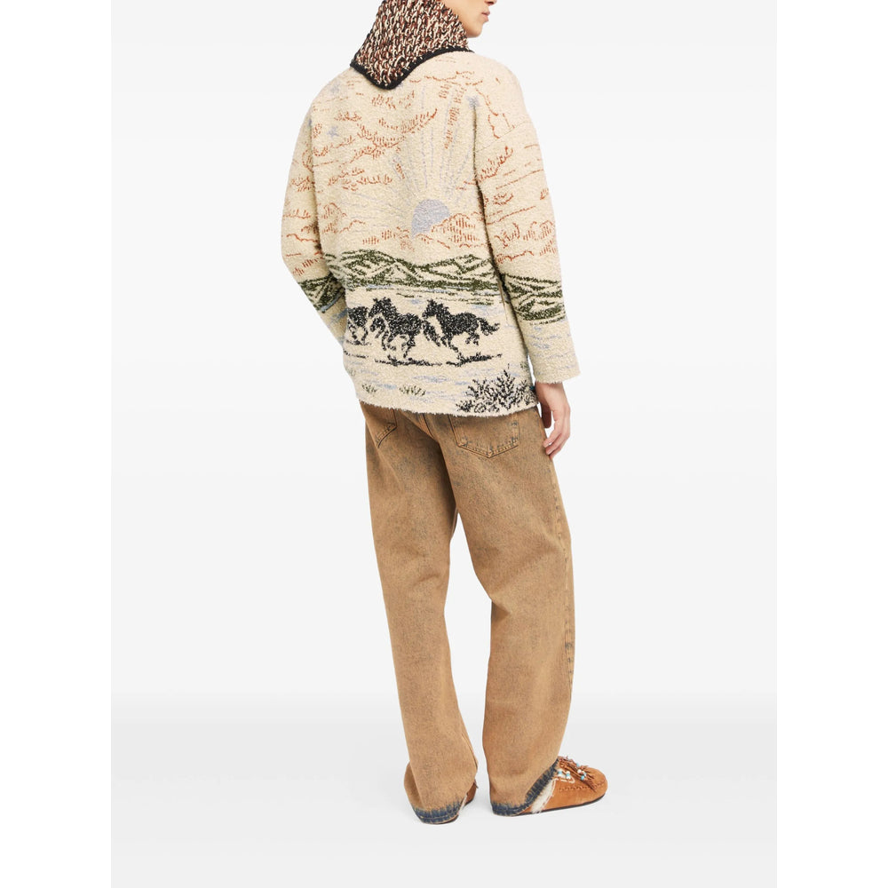 Alanui Maglioni - Neutro, Verde | 4682b84cb36fca7bffe190f8692445378fdb477c