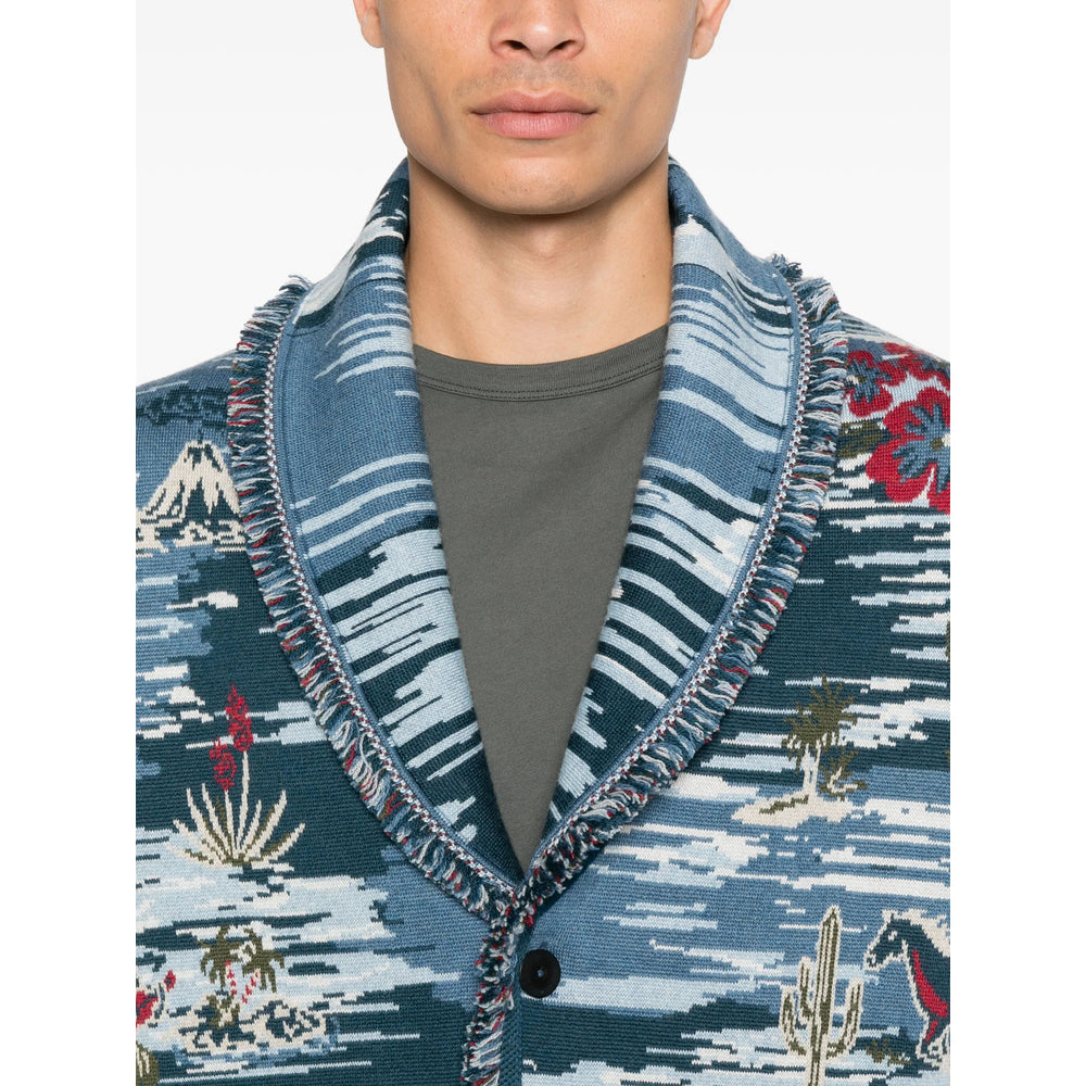 Alanui Maglioni - Blu | 73d7f6f578517df2ac186f64c31be31756962601