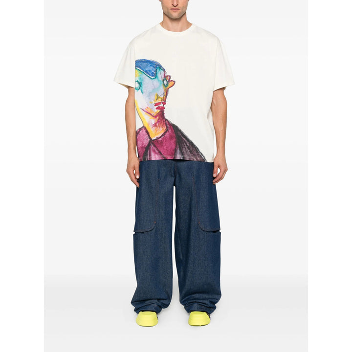 Charles Jeffrey Loverboy T Shirt - Neutro | aa95a9a25eb8f66b7fd92272940dc59fcf5d3710