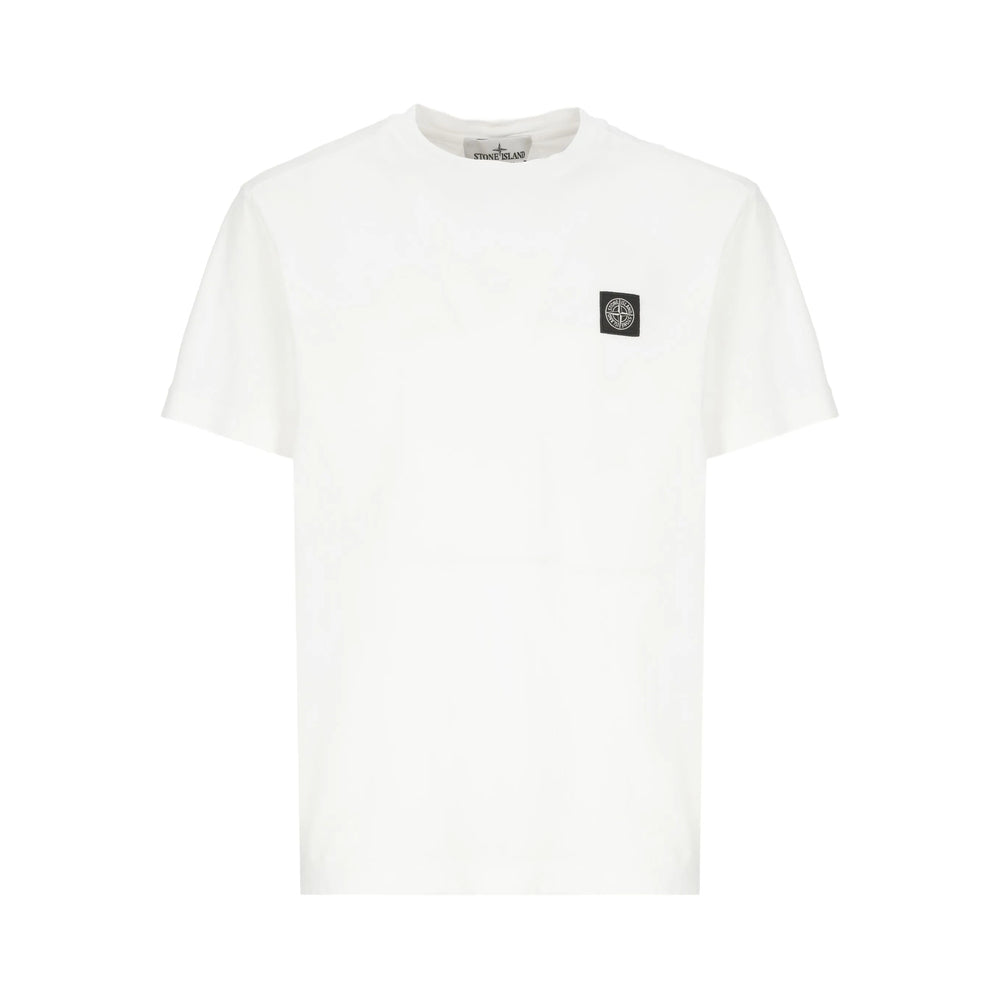 Stone Island T Shirt - Bianco | 02af538571f072d450984dd30c50c76402c341c0