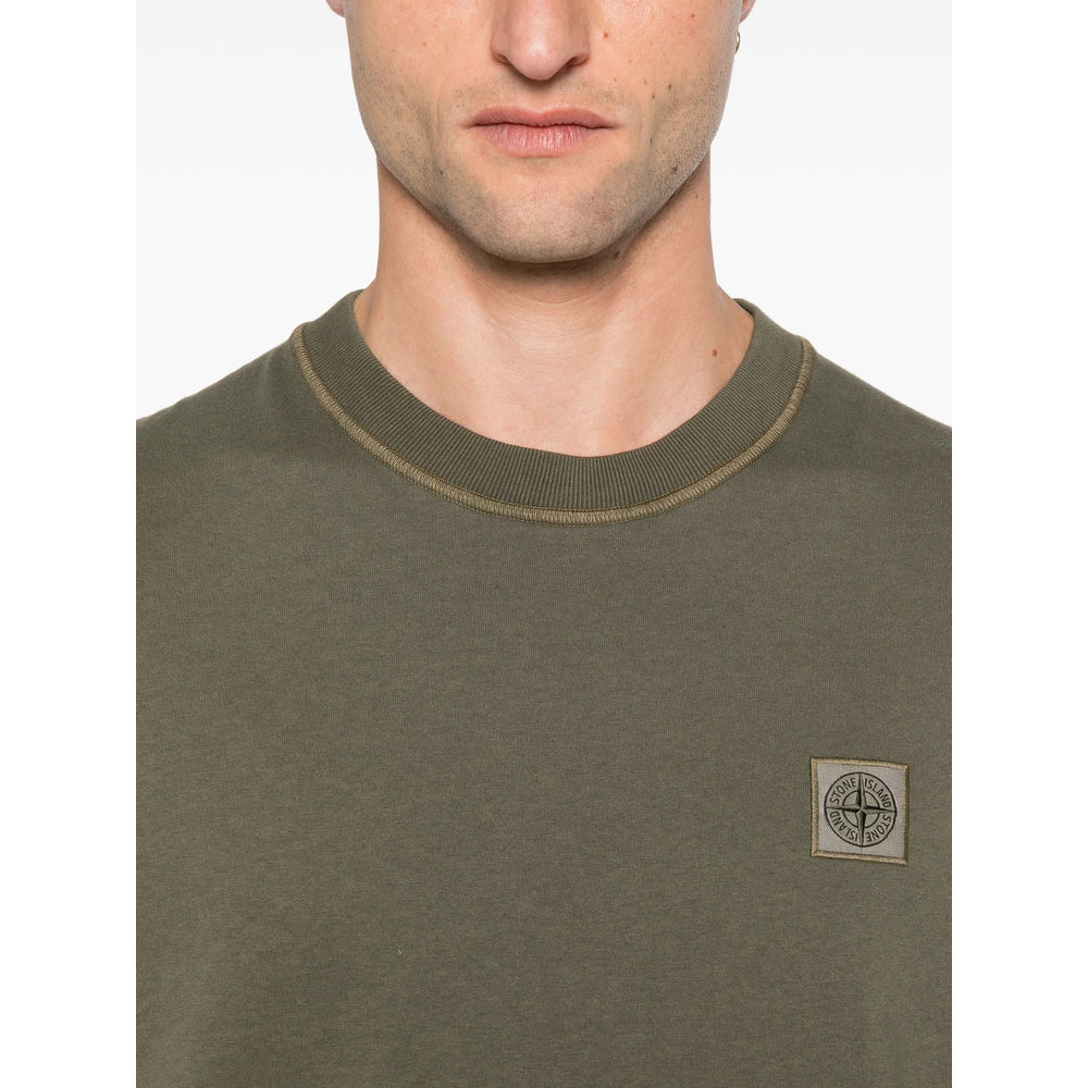 Stone Island T Shirt - Verde | 53f00ad72ba5c0dc7e4d3b22b509393b2b7d259c