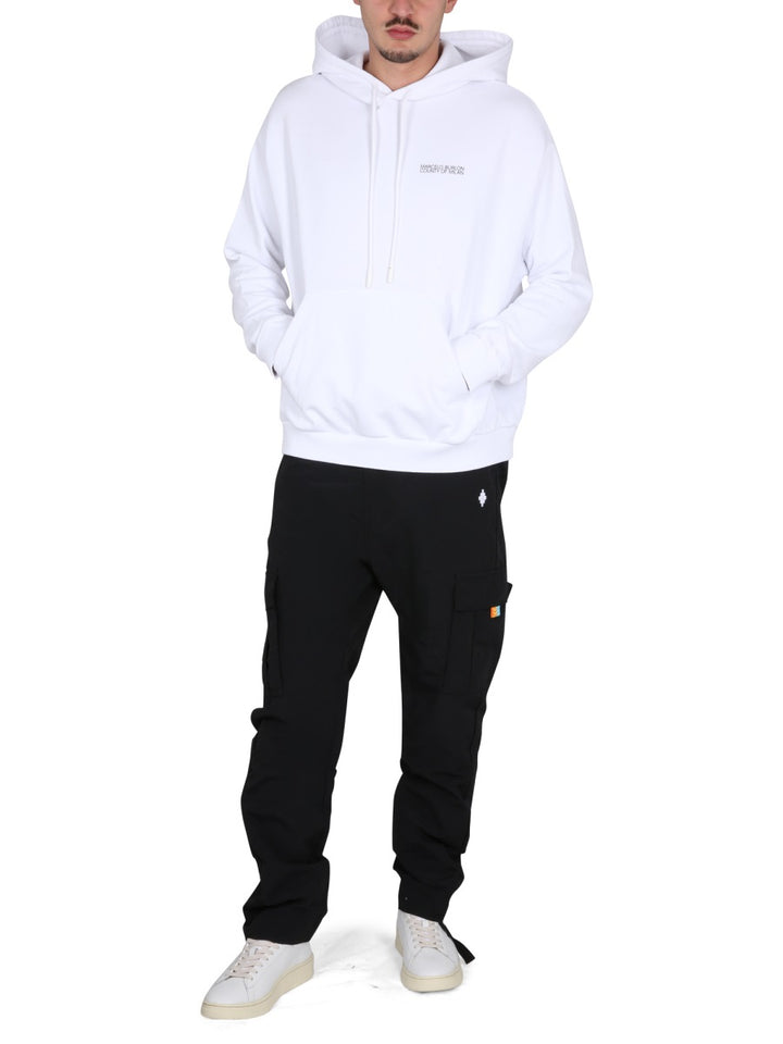 Marcelo Burlon Felpe - Bianco | Wanan Luxury