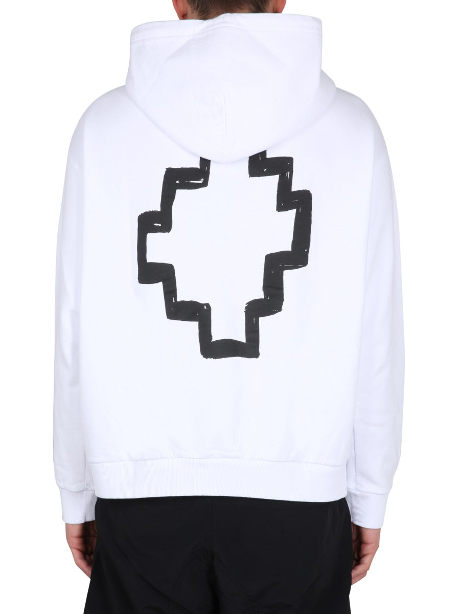 Marcelo Burlon Felpe - Bianco | Wanan Luxury