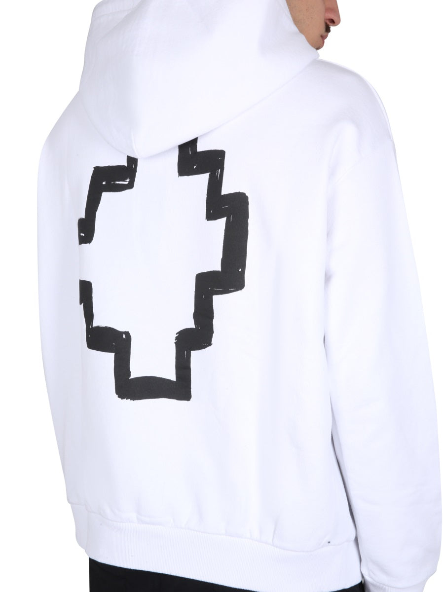 Marcelo Burlon Felpe - Bianco | Wanan Luxury