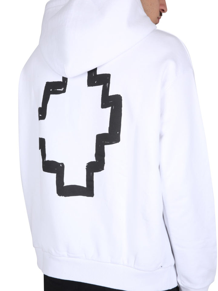 Marcelo Burlon Felpe - Bianco | Wanan Luxury