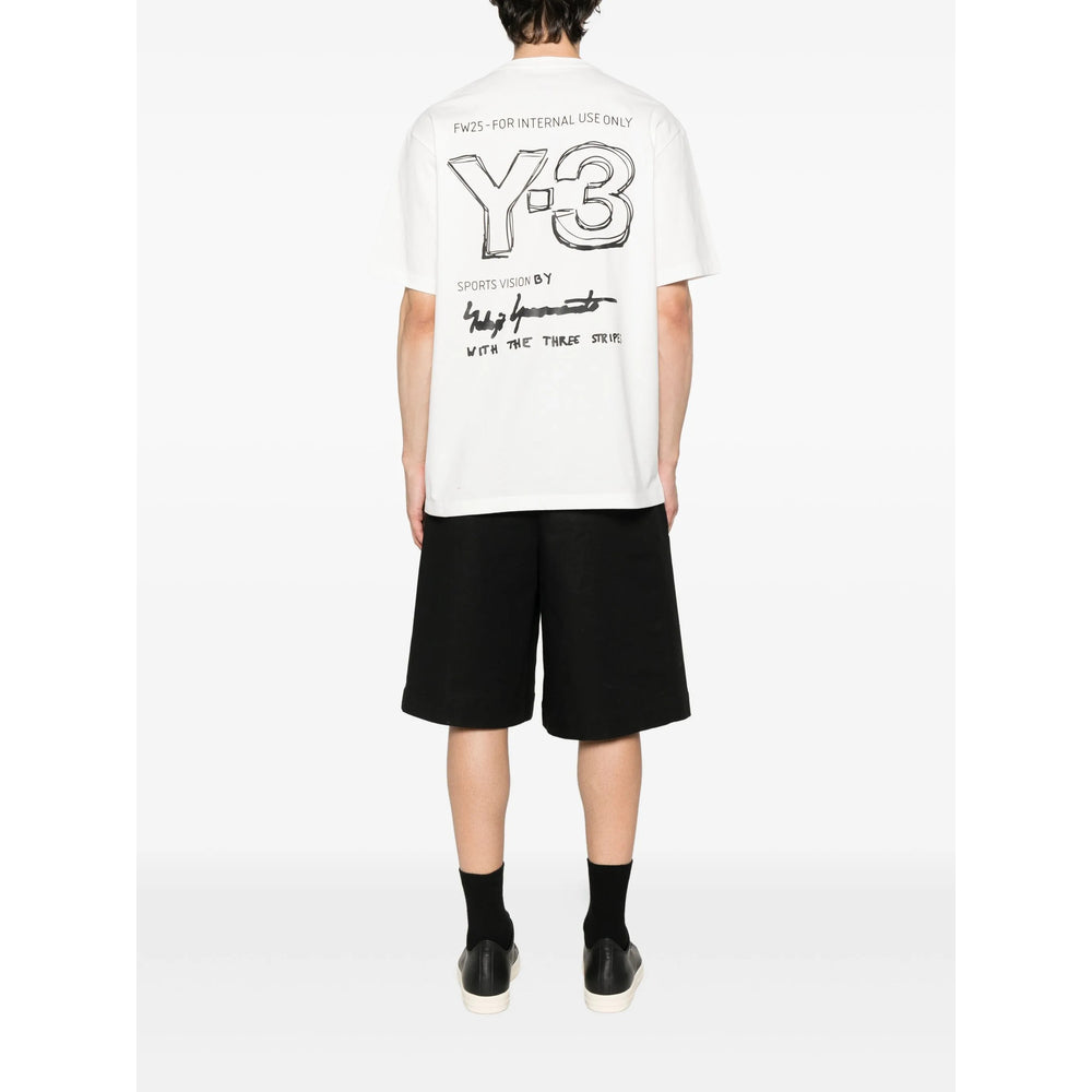 Y-3 T Shirt - Bianco | bc9e8ae9853a664cd95649bd7154b44c16ca6670