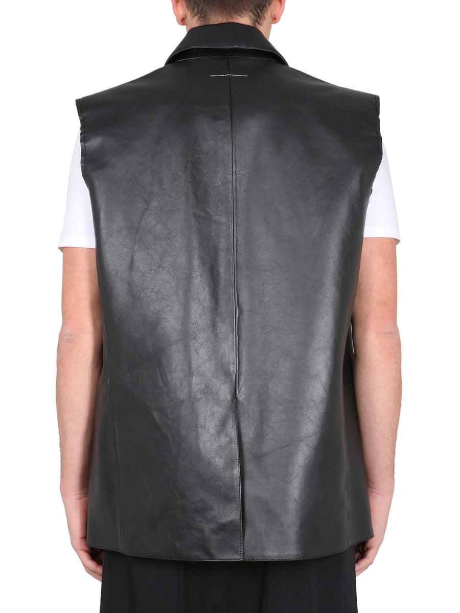 MM6 Maison Margiela Gilet - Nero | Wanan Luxury