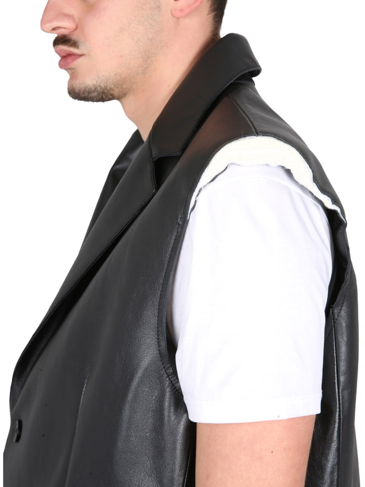 MM6 Maison Margiela Gilet - Nero | Wanan Luxury