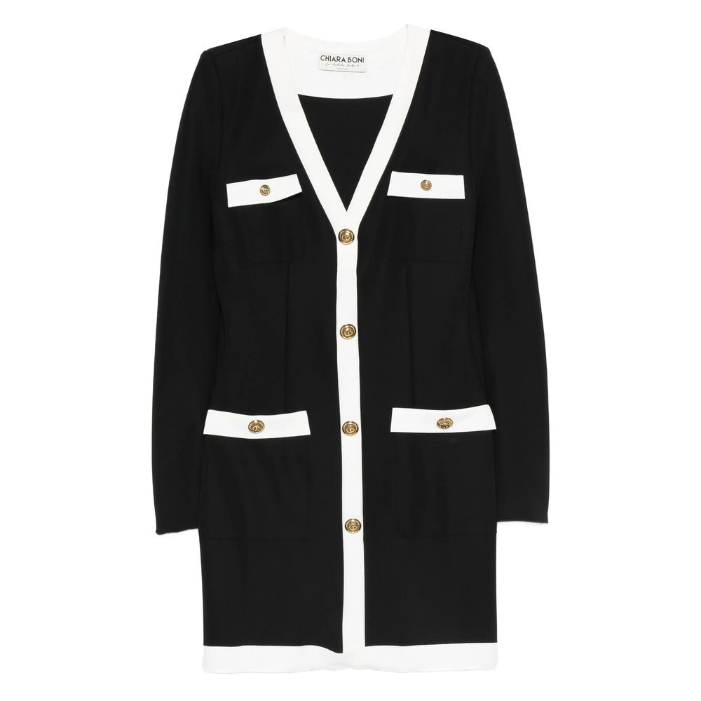 Chiara Boni Abiti - Nero, Bianco | 6b7a5231aafab17910e18e91c83cfc45b9a17752