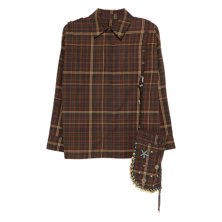 Siedres Camicie - Marrone, Verde | 3dbcae77cb0fa0a0c2111f830b3359d0d7e7b818