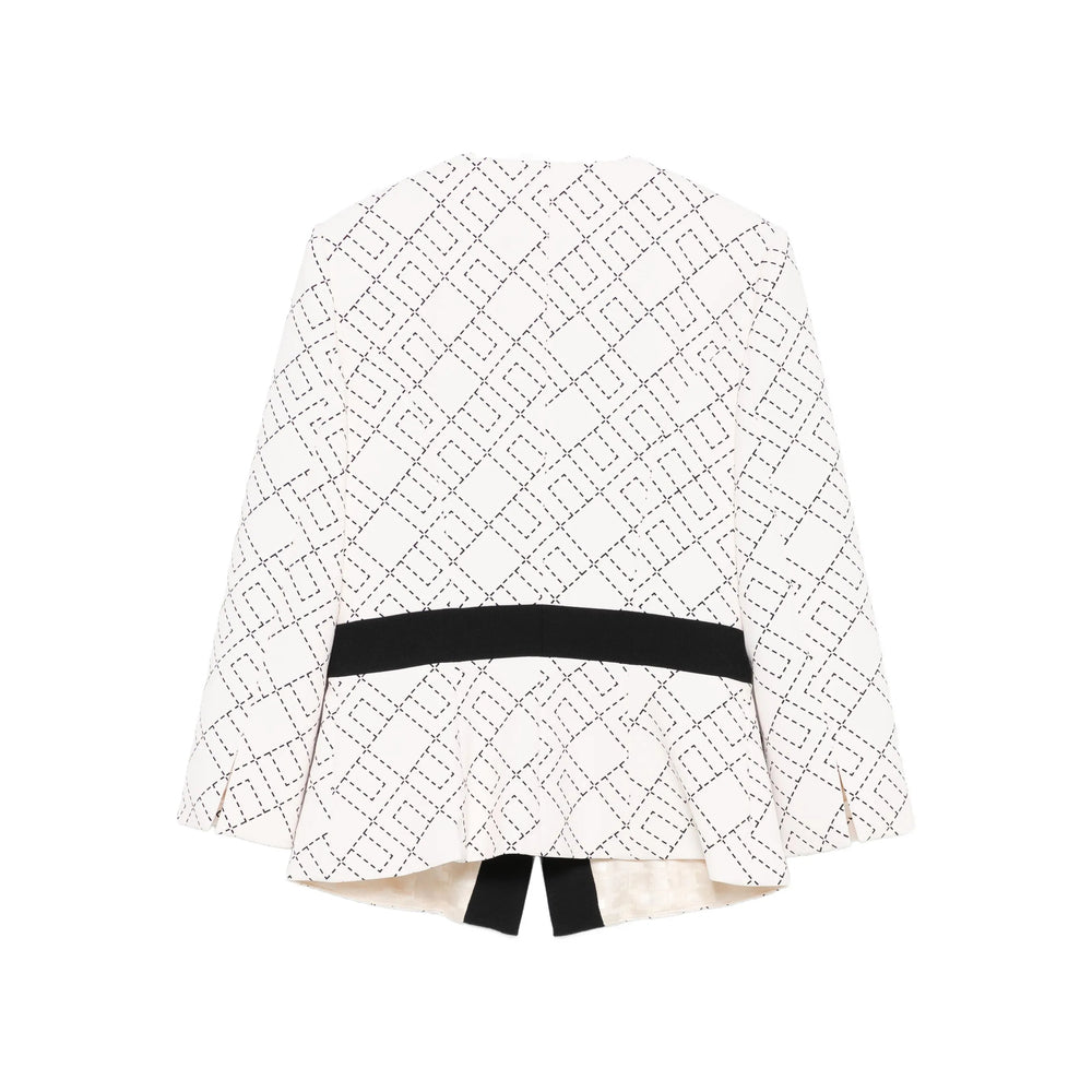 Elisabetta Franchi Giacche - Neutro, Nero | 44469dcef28edae647fa126cef85b17959f0bcce