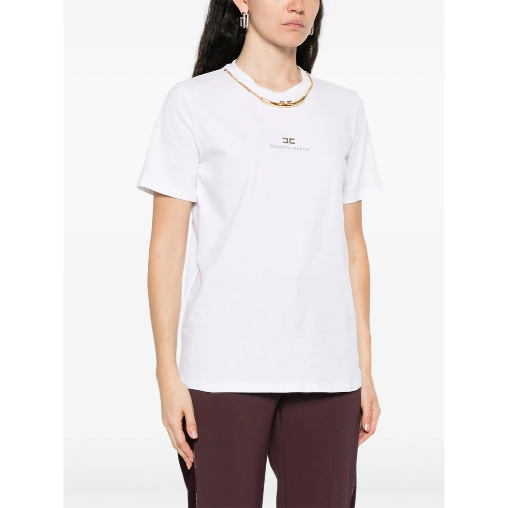 Elisabetta Franchi Maglioni - Bianco | bf49097576e0b49dc92f7edf03a47027ec6d5c5b