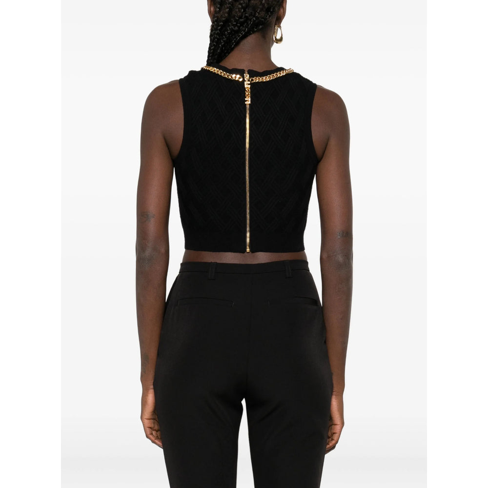 Elisabetta Franchi Top - Nero | a36a0354ffea720882a306c88e53d27f201b39c7