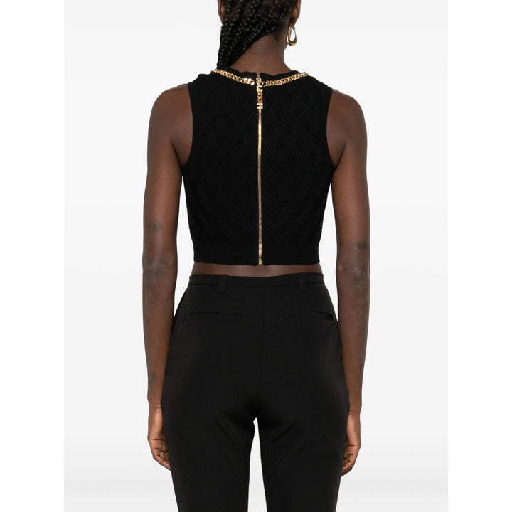 Elisabetta Franchi Top - Nero | a36a0354ffea720882a306c88e53d27f201b39c7