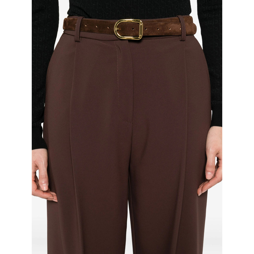 Elisabetta Franchi Pantaloni - Marrone | bdad7a4f27d5e062884b7dd0335ca5eac679ab34