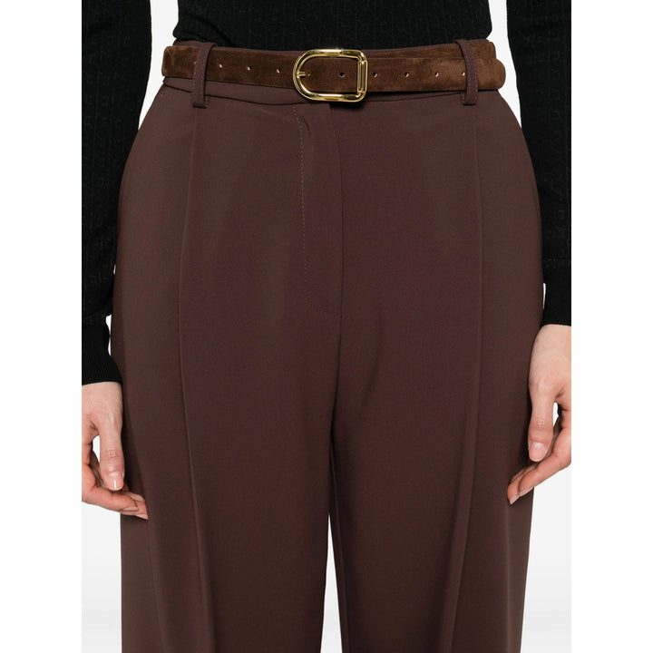 Elisabetta Franchi Pantaloni - Marrone | bdad7a4f27d5e062884b7dd0335ca5eac679ab34