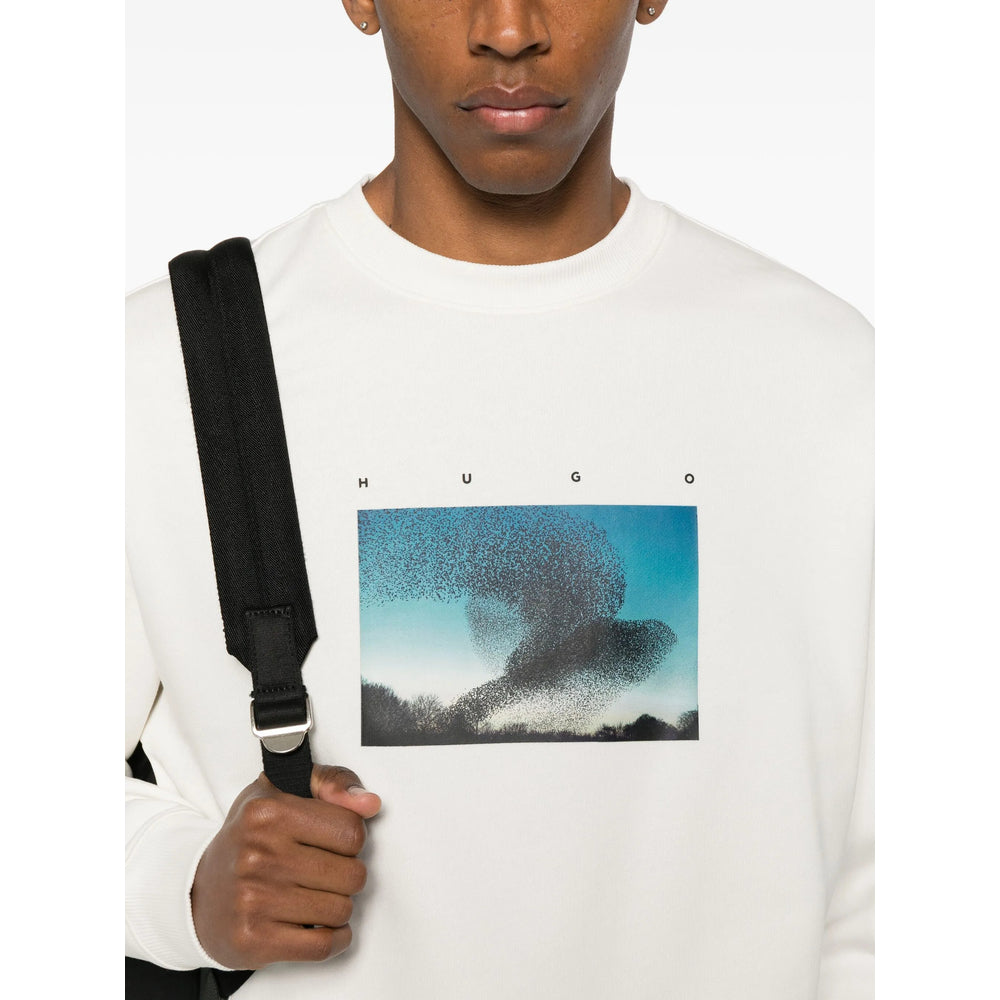 Hugo Felpe - Bianco | 86dca56ecfe87771f72bdb1e7ec013e3d24b4480