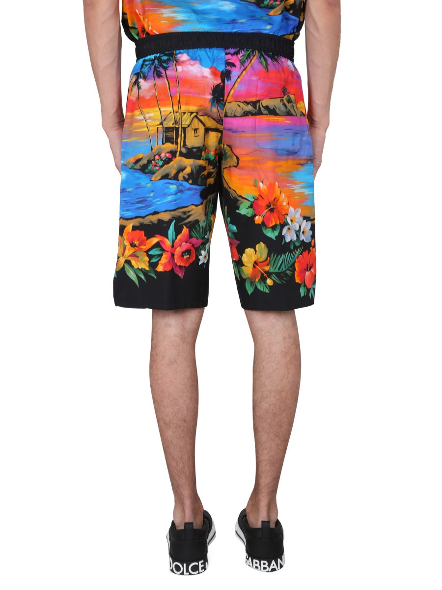 Dolce & Gabbana Shorts - Multcolor | Wanan Luxury