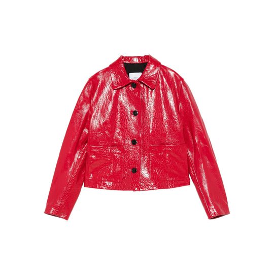Leather Outerwears Rosso