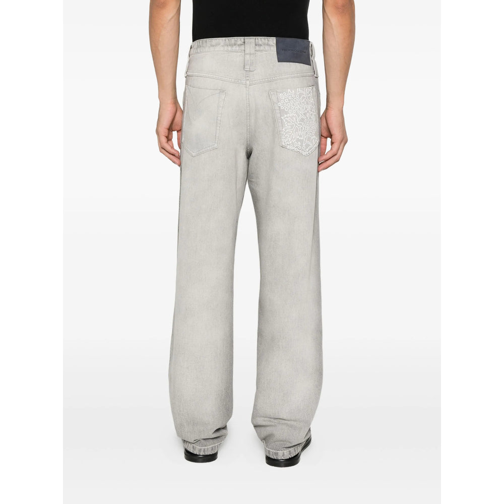 Federico Cina Jeans - Grigio | 9973ed426afbfa11c8a99fbe91ae32653942e120