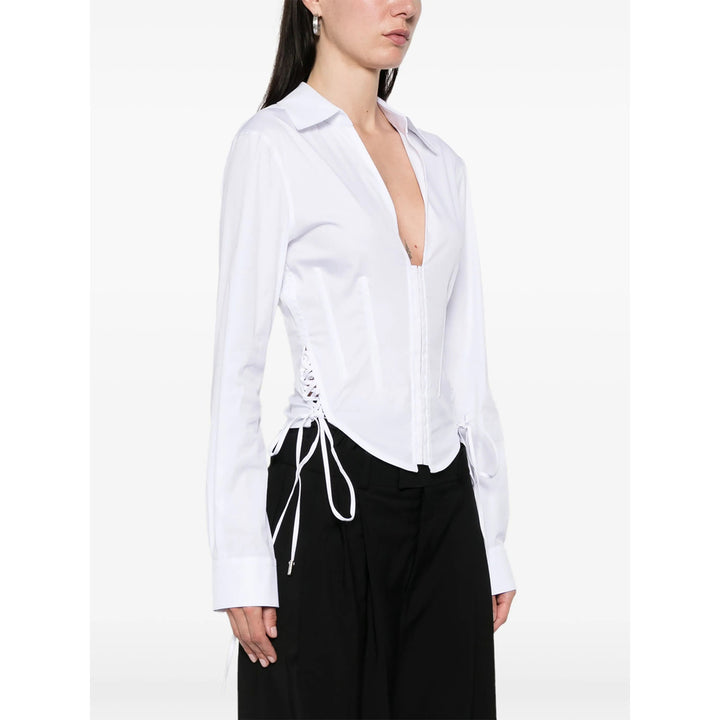 Mugler Top - Bianco | 07dc67f3cbd641301881193e08e9482da8b1d4fe