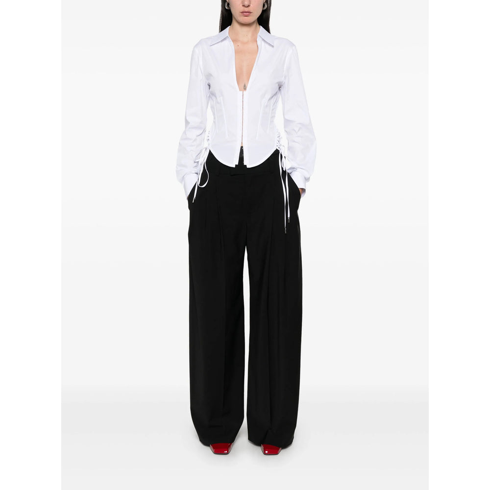 Mugler Top - Bianco | 76b2144f87e6abd4b9713aae359920ed982532a9