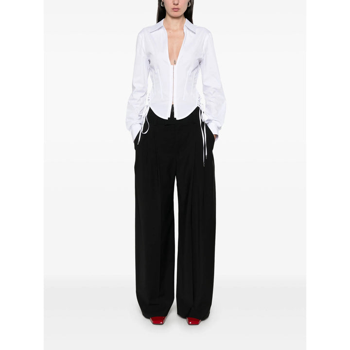 Mugler Top - Bianco | 76b2144f87e6abd4b9713aae359920ed982532a9