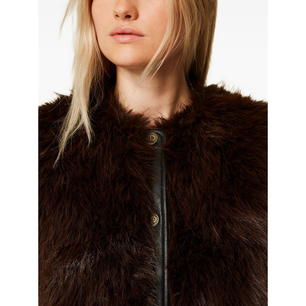 Twinset Waistcoats - Marrone | 6d4901ae0ef1b79af6957d70d0f8a0468dba063d