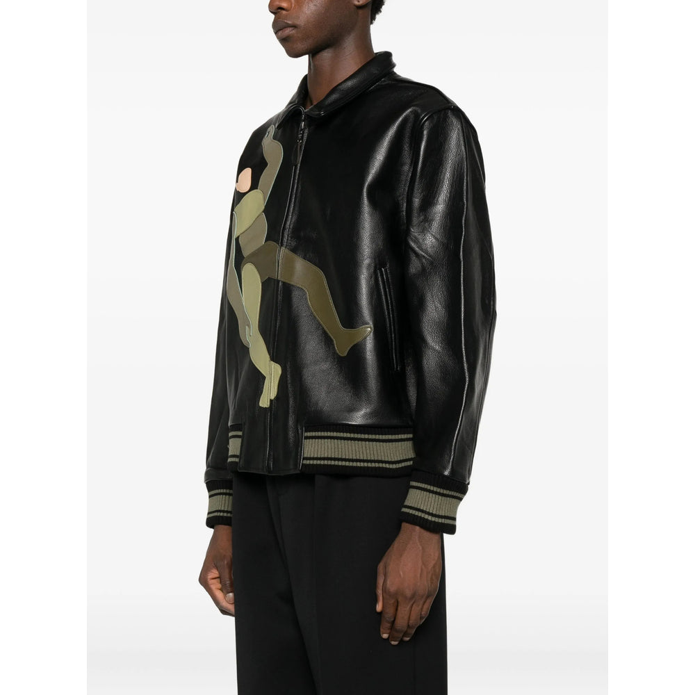 Kidsuper Leather Outerwears - Nero | 266a3104804e5abbfe1460adb6b9d2533da25fbf