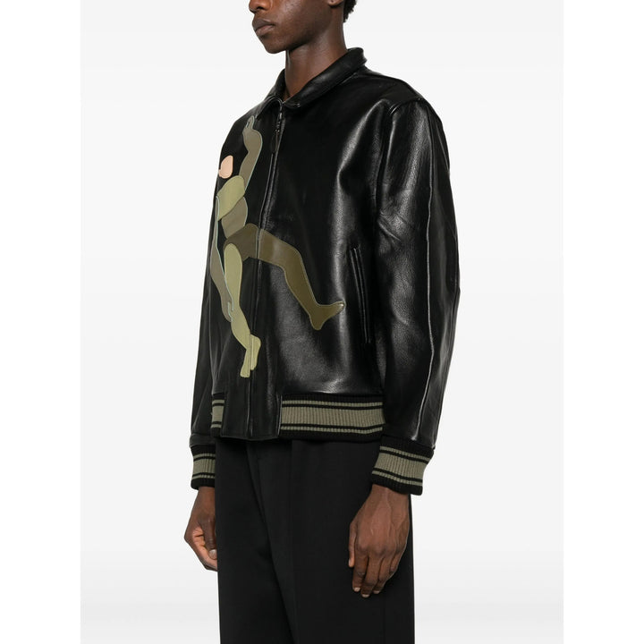 Kidsuper Leather Outerwears - Nero | 266a3104804e5abbfe1460adb6b9d2533da25fbf