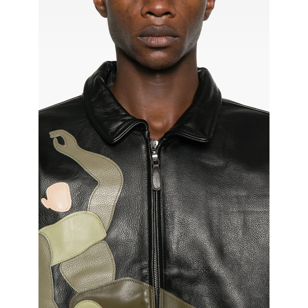 Kidsuper Leather Outerwears - Nero | aa3b81ac7219b4f9651ba0902556c222242f7099