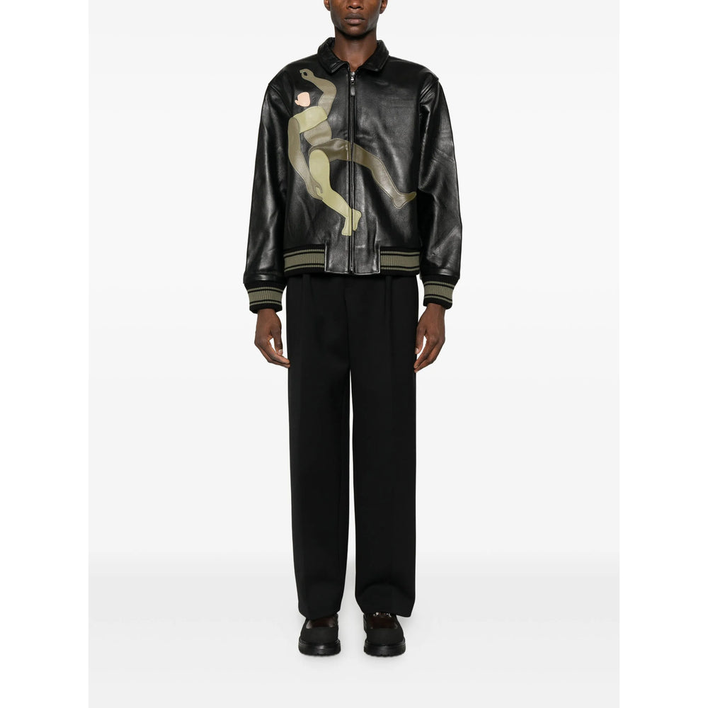 Kidsuper Leather Outerwears - Nero | 812eb7cde651128686b7b82550b861c648f9ac27