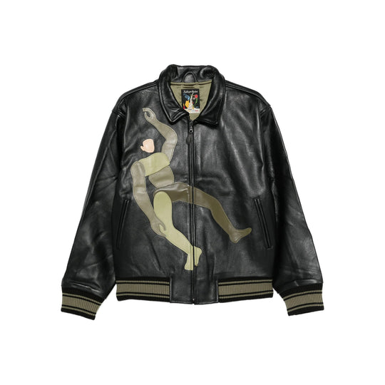 Leather Outerwears Nero