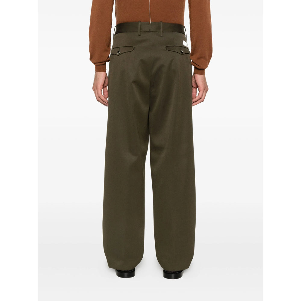 Nine In The Morning Pantaloni - Verde, Rosso | 99502cca3413417c01ab37ae6c717ac922d9c91e