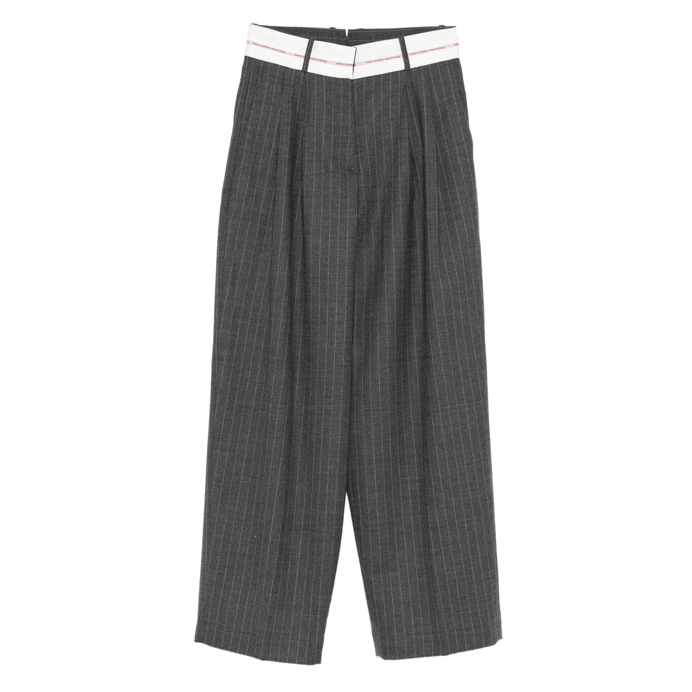 Nine In The Morning Pantaloni - Grigio, Rosso | 305bdd09f1aa7d625448d4126d29ed9b6af18263