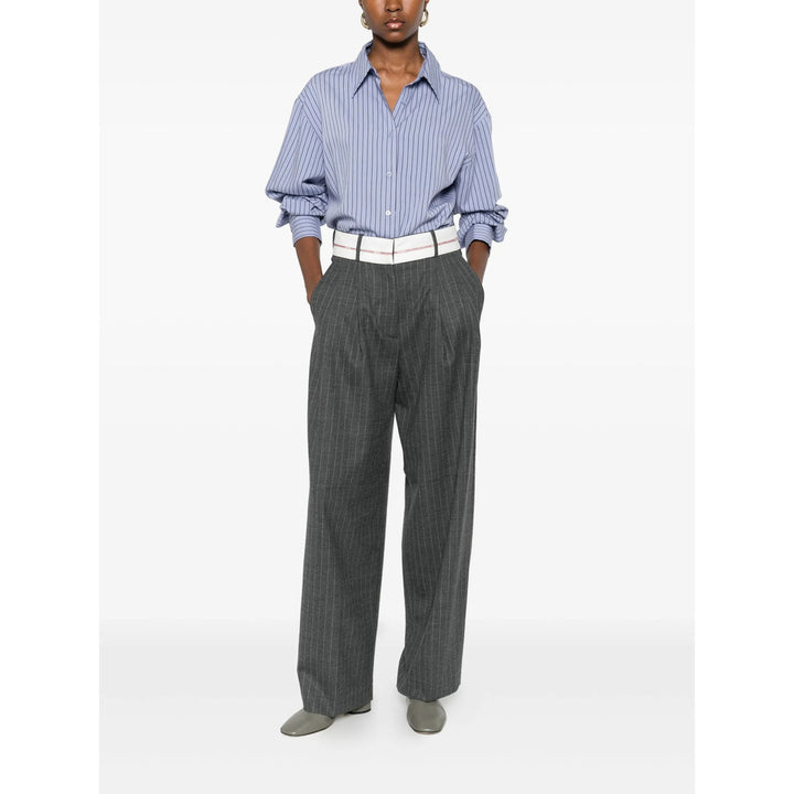 Nine In The Morning Pantaloni - Grigio, Rosso | 8a354eadf17c4107a081f728c458689715a7b857