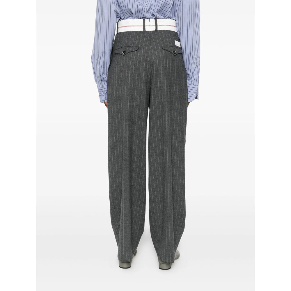 Nine In The Morning Pantaloni - Grigio, Rosso | d002561efcf2d95193b738ac2ad945d146a4a261