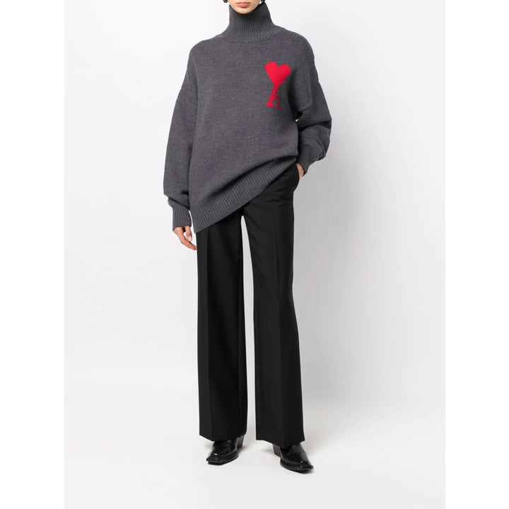 Ami Paris Maglioni - Grigio | bb2d842bf98e7ee94c9b4a7fcb4dbfdee8457934