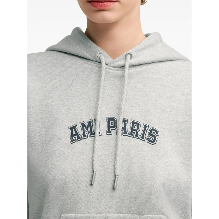 Ami Paris Felpe - Grigio | da96ac52eeba091e079558a56cc577853894c314