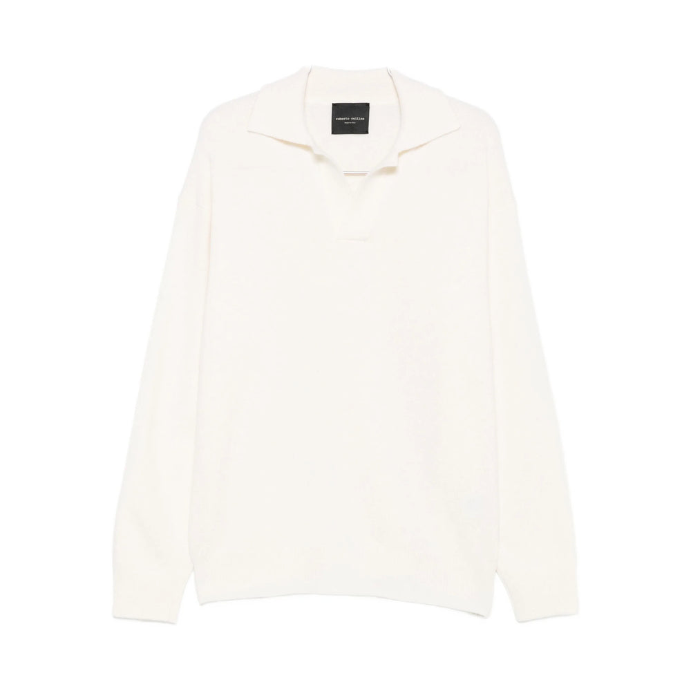 Roberto Collina Maglioni - Bianco | 97bf0c87f3d2db11d69f50d4d8c72b0bb4d0169d