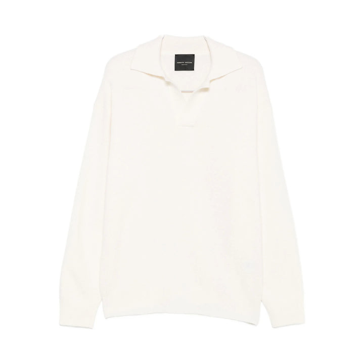 Roberto Collina Maglioni - Bianco | 97bf0c87f3d2db11d69f50d4d8c72b0bb4d0169d